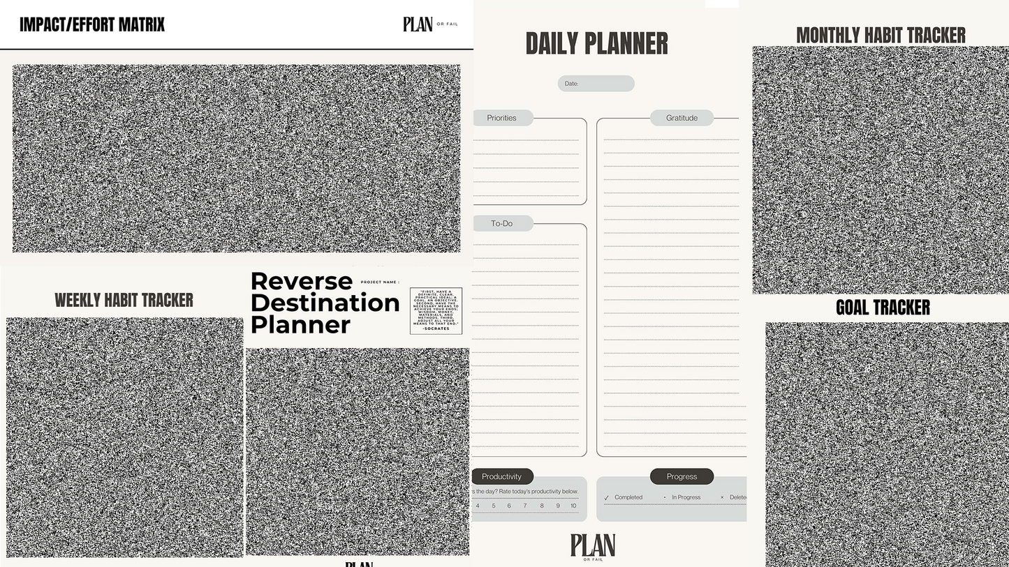 30 Day Productivity Performance Plan