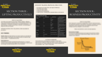 The Applied Productivity Playbook